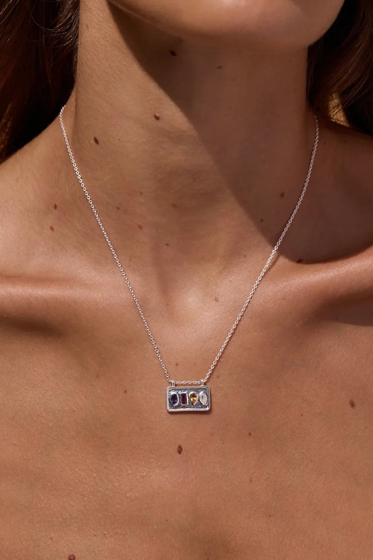 The Amulet Silver Necklace