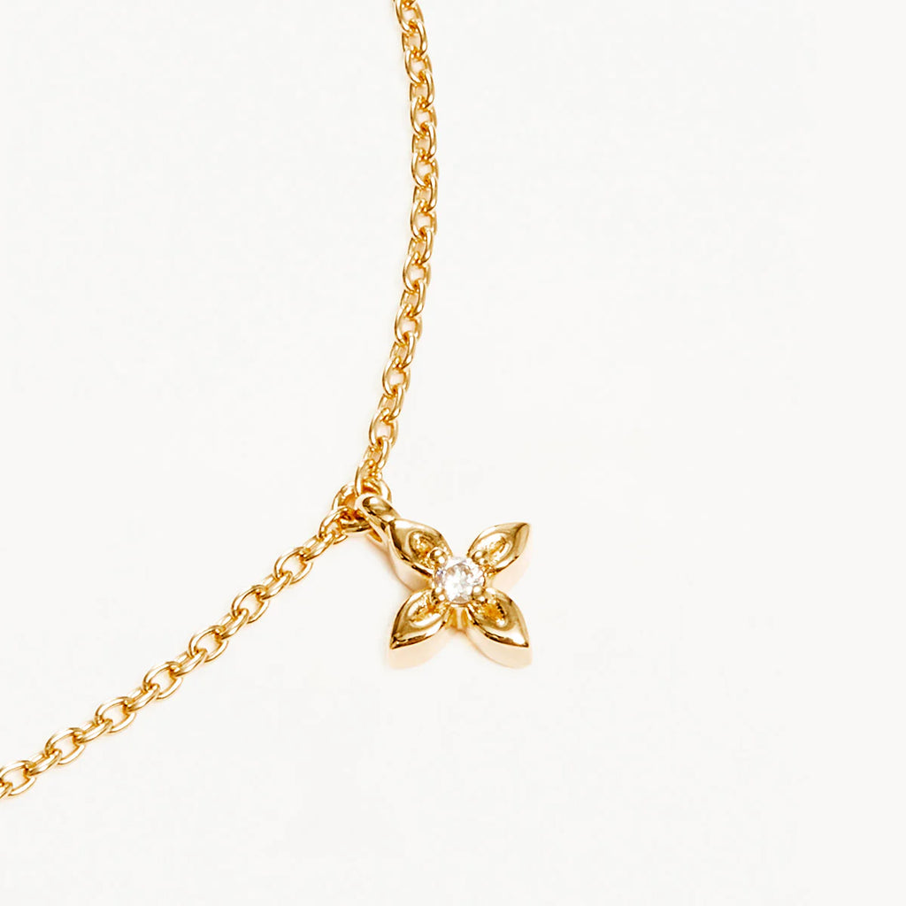 LIVE IN PEACE BRACELET GOLD