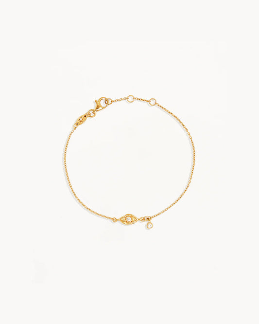 I AM PROTECTED BRACELET - 18K GOLD VERMEIL