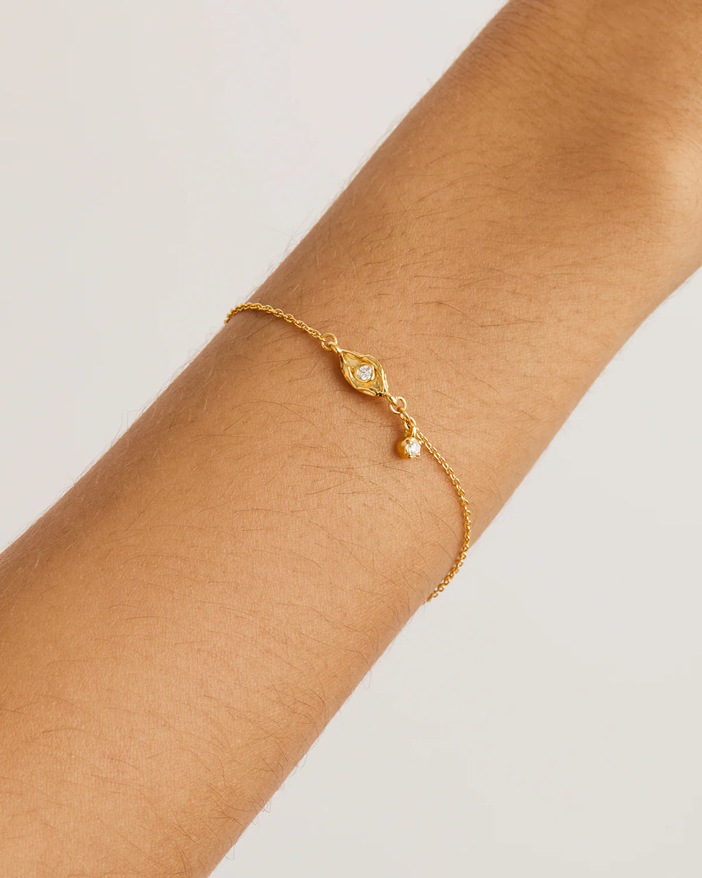 BRACELET I AM PROTECTED 18K GOLD PLATE
