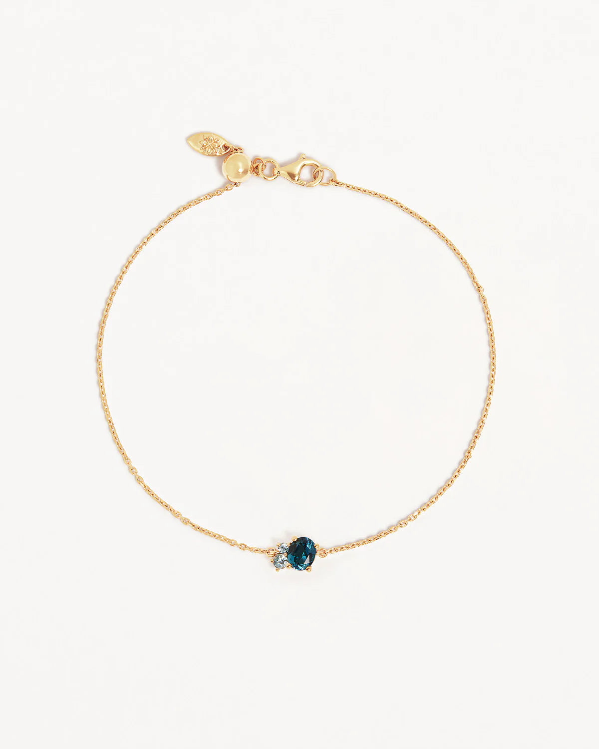 18k Gold Vermeil Kindred Birthstone Bracelet - December