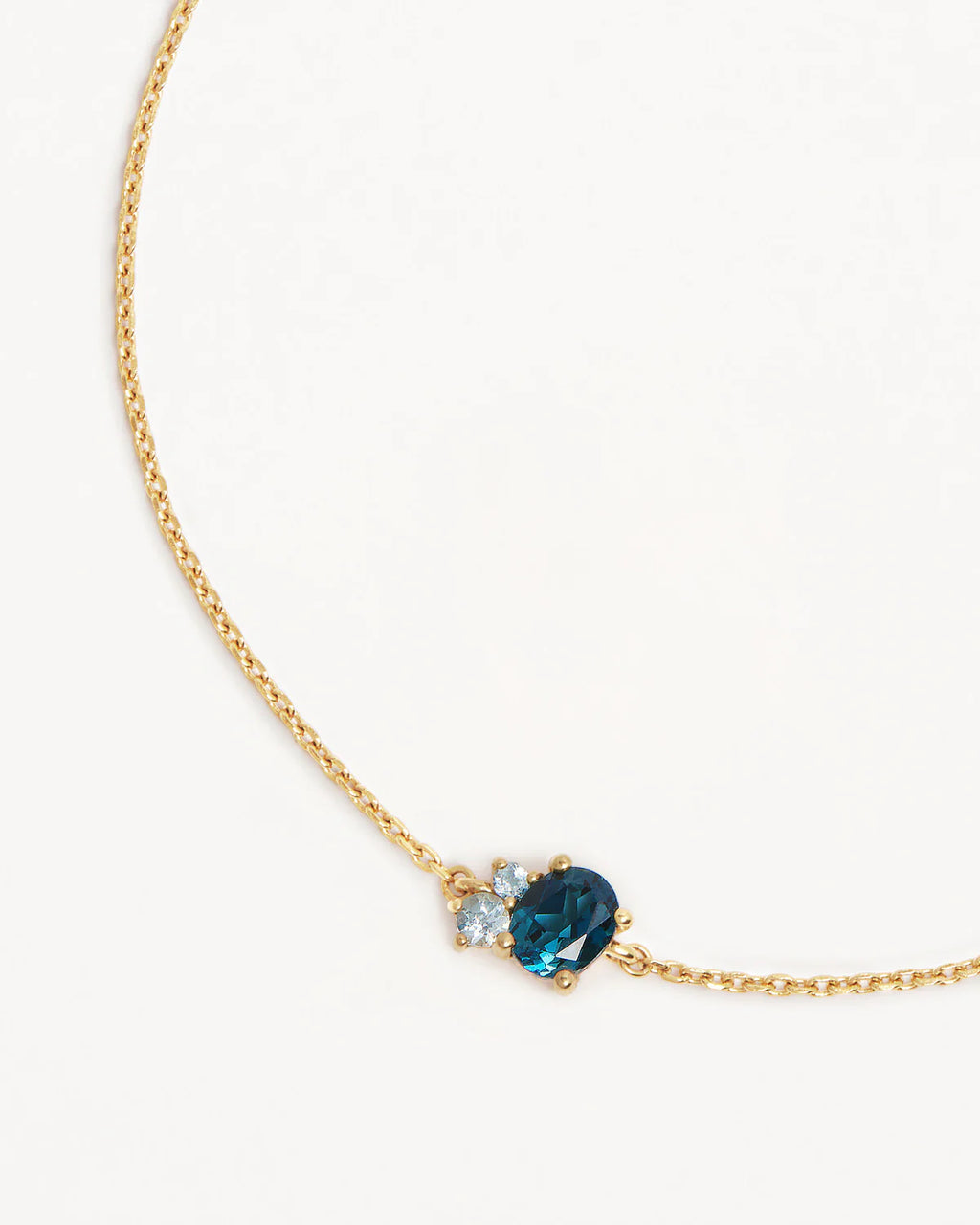 18k Gold Vermeil Kindred Birthstone Bracelet - December