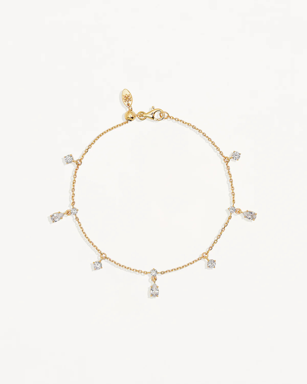 NO RAIN, NO FLOWERS 18K GOLD PLATED VERMEIL