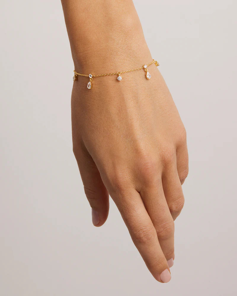 NO RAIN, NO FLOWERS 18K GOLD PLATED VERMEIL