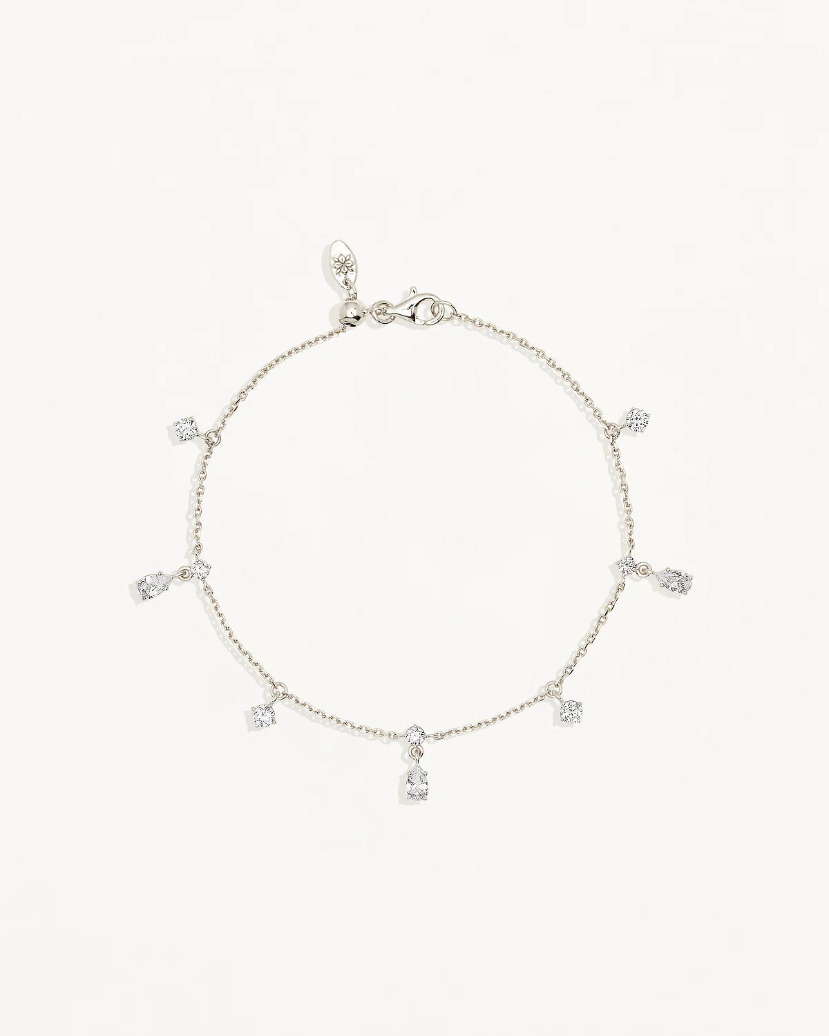 NO RAIN, NO FLOWERS STERLING SILVER BRACELET