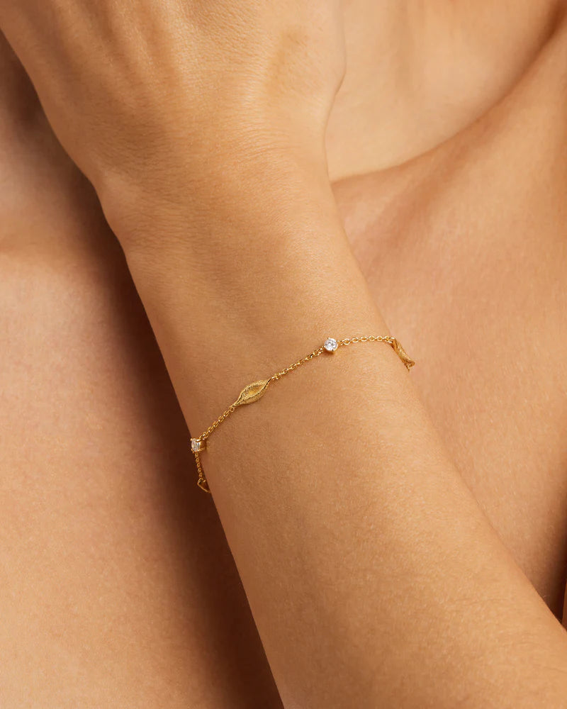 18k Gold Vermeil Begin Again Bracelet