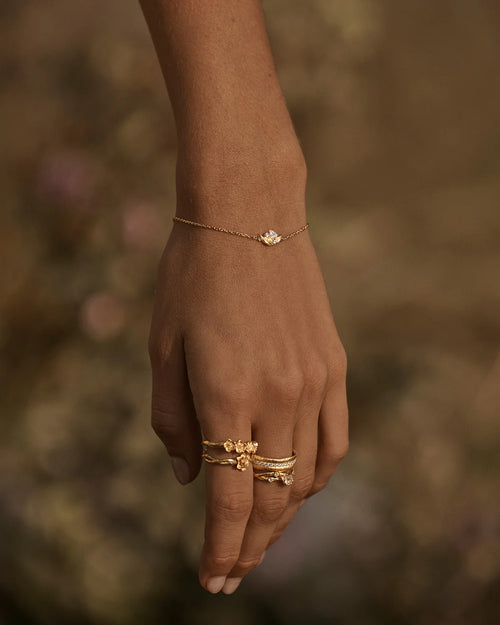18k Gold Vermeil Through the Seasons Bracelet