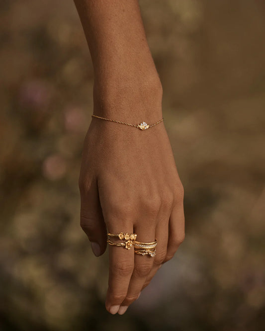 18k Gold Vermeil Through the Seasons Bracelet