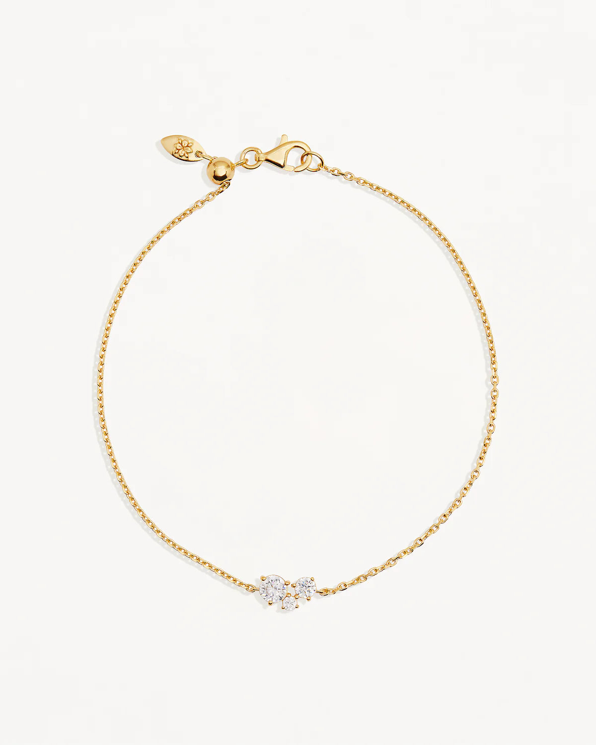 18K GOLD VERMEIL WHISPERS OF LOVE BRACELET