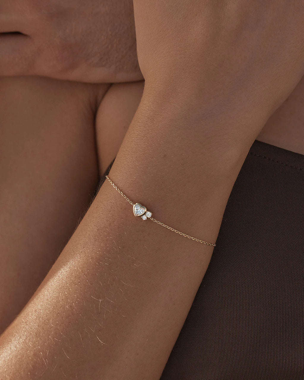 BRACELET DREAM LOVER HEART 18K GOLD VERMEIL