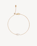 BRACELET LOVE IN STILLNESS PEARL 18K GOLD VERMEIL