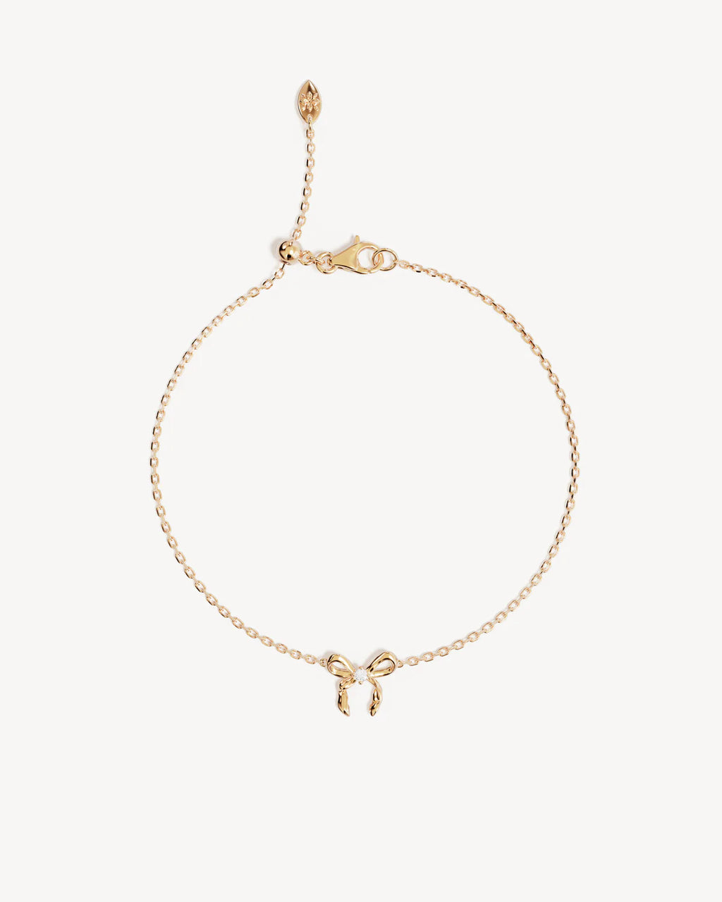 BRACELET FOREVER MORE BOW 18K GOLD VERMEIL