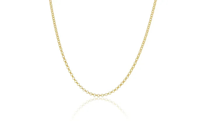 9CT BELCHER LINK CHAIN NECKLACE