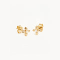 LIVE IN LIGHT STUDS - GOLD