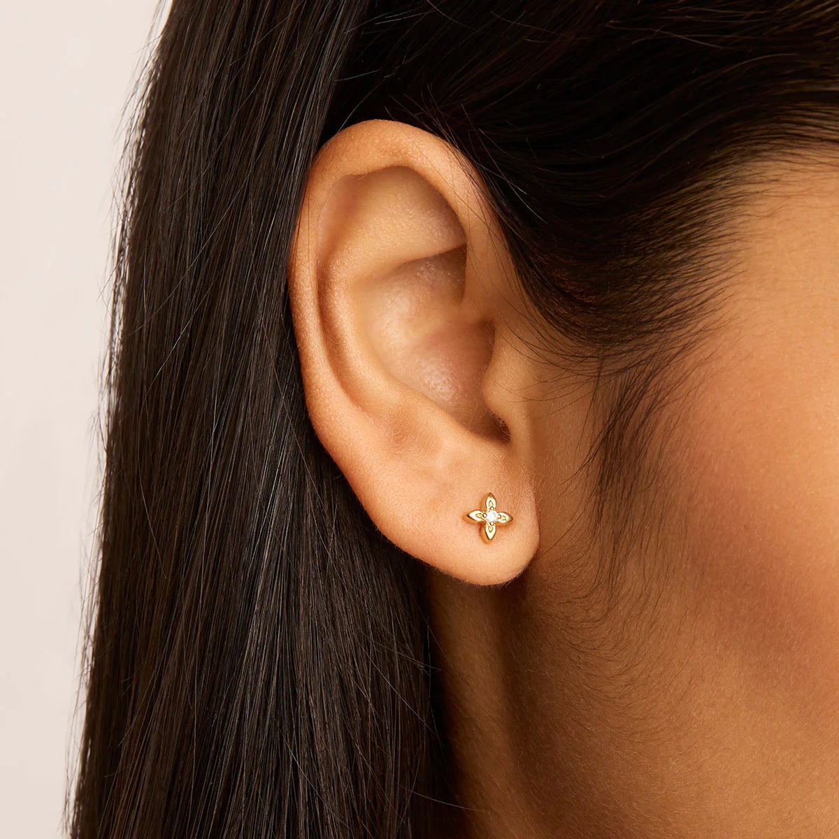 LIVE IN LIGHT STUDS - GOLD