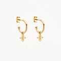LIVE IN LIGHT HOOPS - GOLD