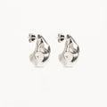 WILD HEART LARGE EARRINGS - SILVER