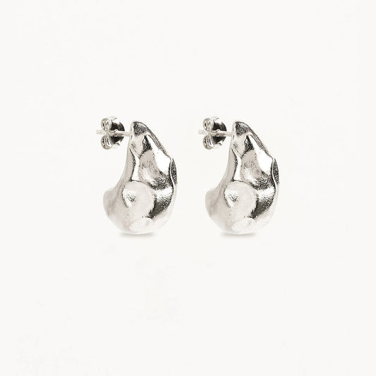 WILD HEART LARGE EARRINGS - SILVER