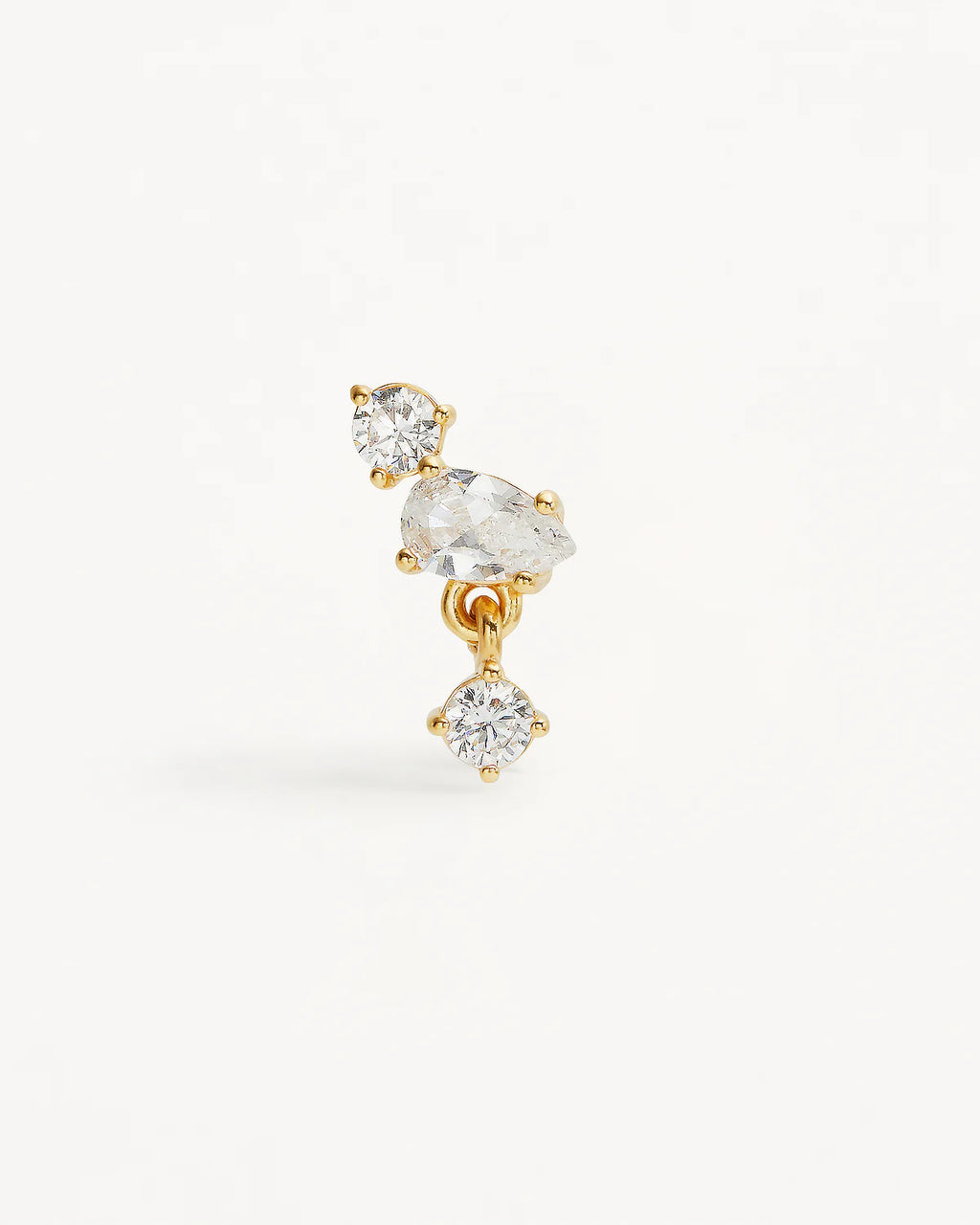 18k Gold Vermeil No Rain, No Flowers Stud Earrings