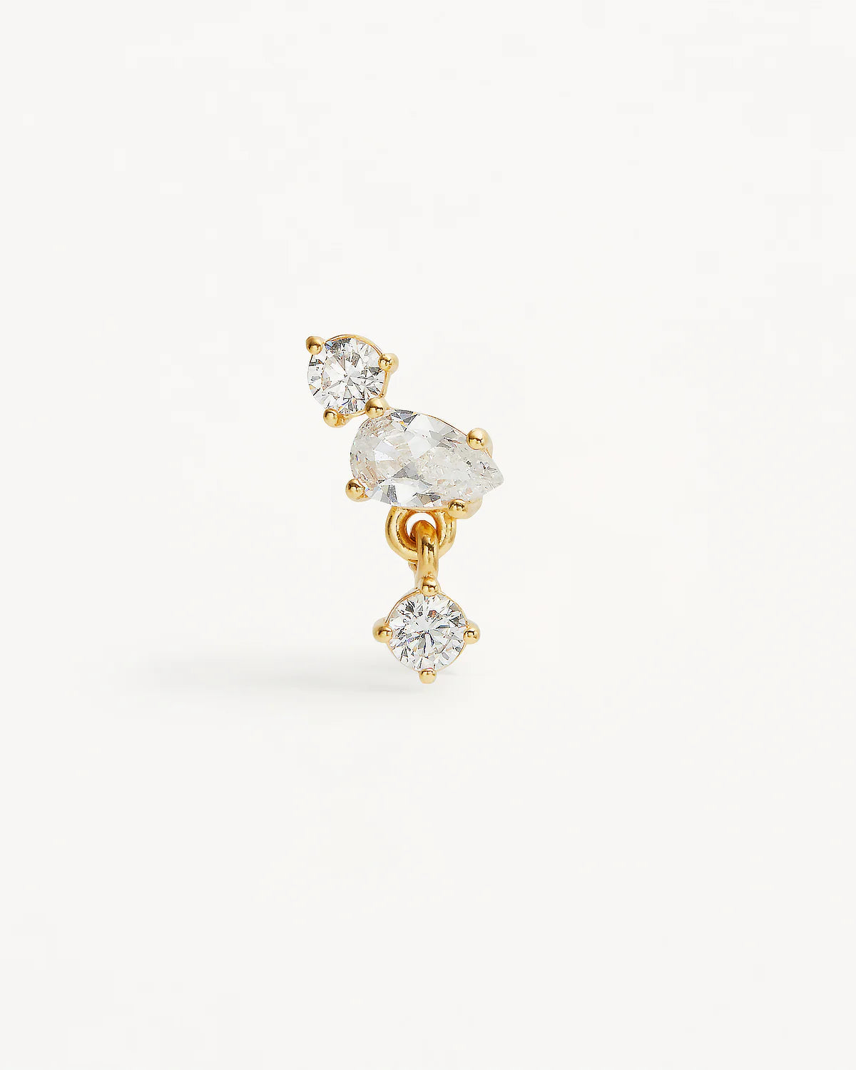 18k Gold Vermeil No Rain, No Flowers Stud Earrings