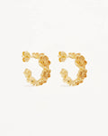 18k Gold Vermeil Bloom With Grace Hoops