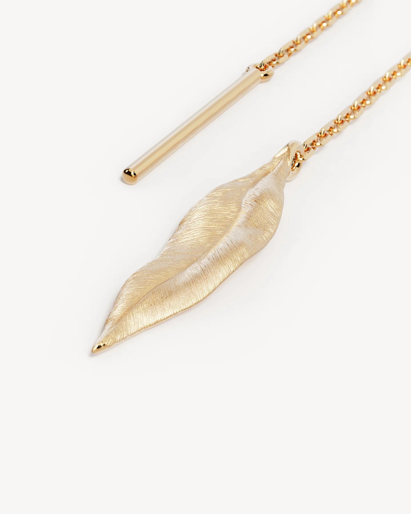 18k Gold Vermeil Awaken Thread Earrings