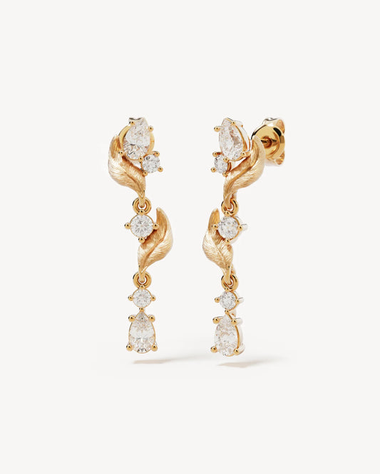 18k Gold Vermeil Through the Seasons Drop Earrings