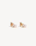 EARRINGS LOVE IN STILLNESS PEARL STUD 18K GOLD VERMEIL