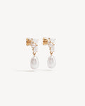 EARRINGS MOMENTS IN TIME PEARL DROP