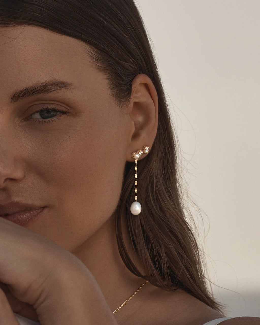 EARRINGS LOVE IN STILLNESS 18K GOLD VERMEIL