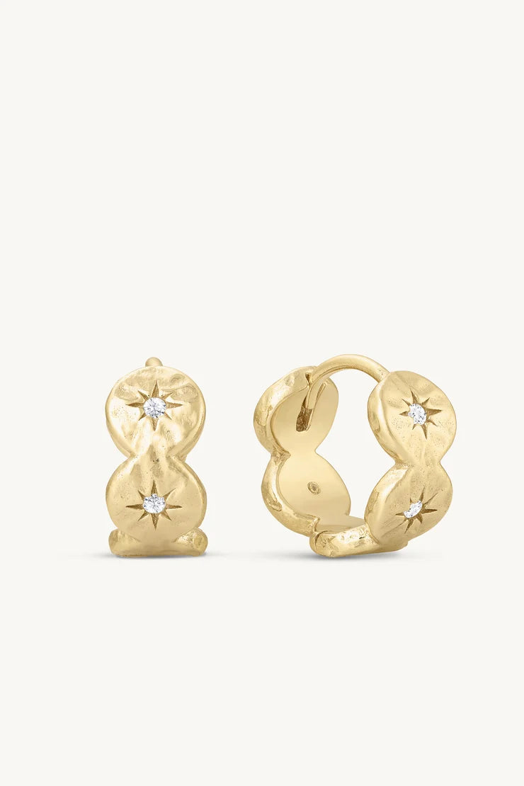 Etoile Gold Earrings