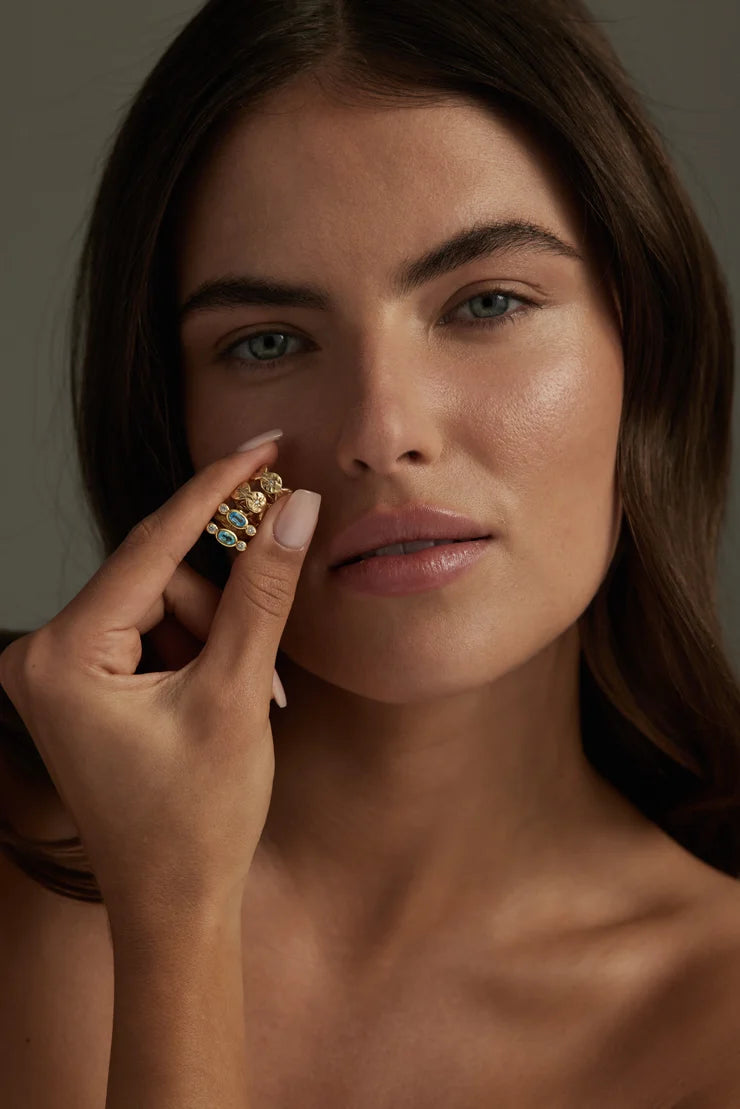 Etoile Gold Earrings