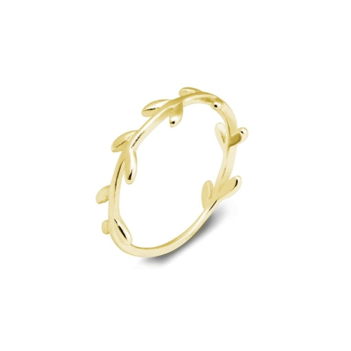 WREATH GOLD RING