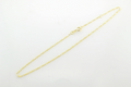 9CT GOLD FIGARO ANKLET