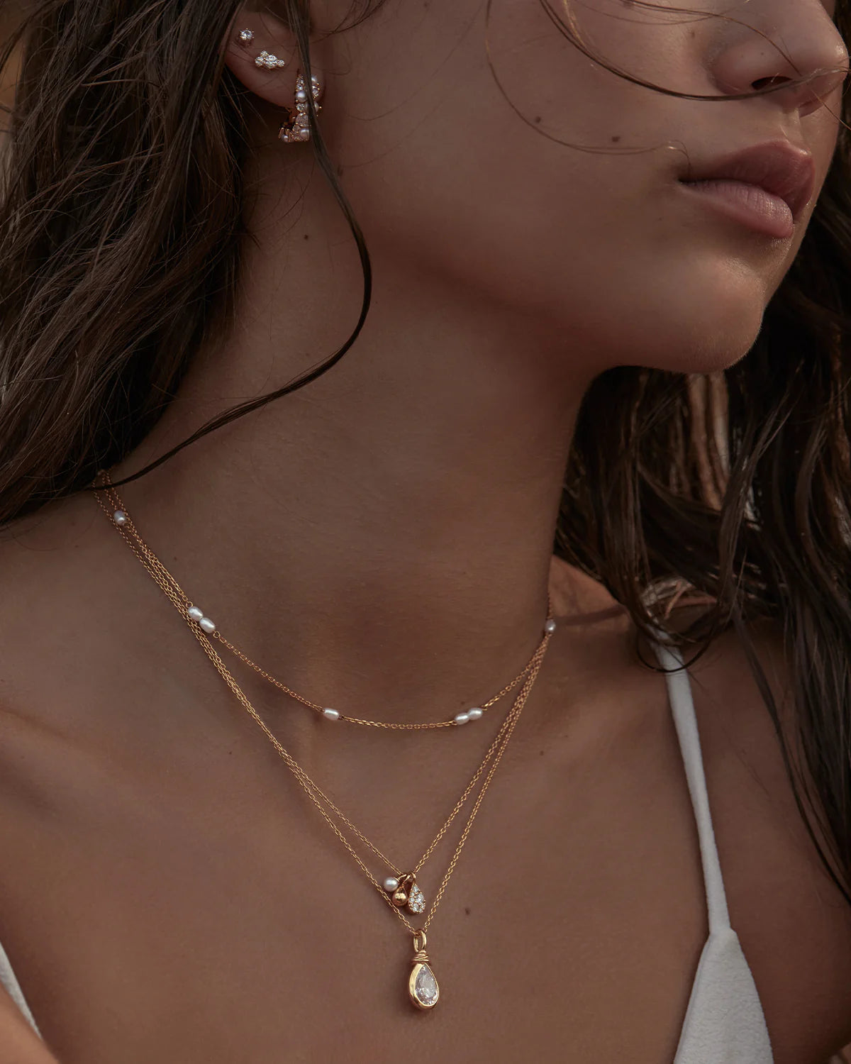 SOUL SEARCHING NECKLACE - CRYSTAL MIST