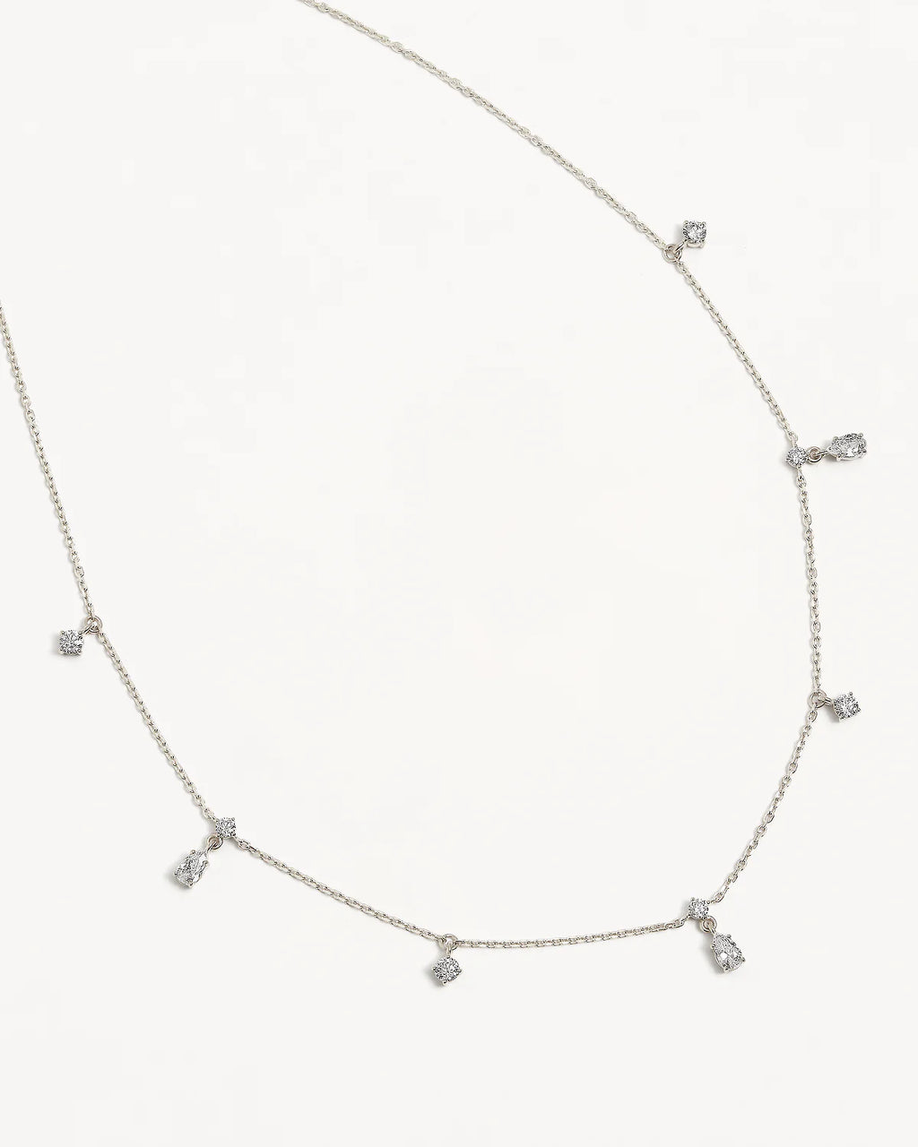 NO RAIN, NO FLOWERS CHOKER SILVER