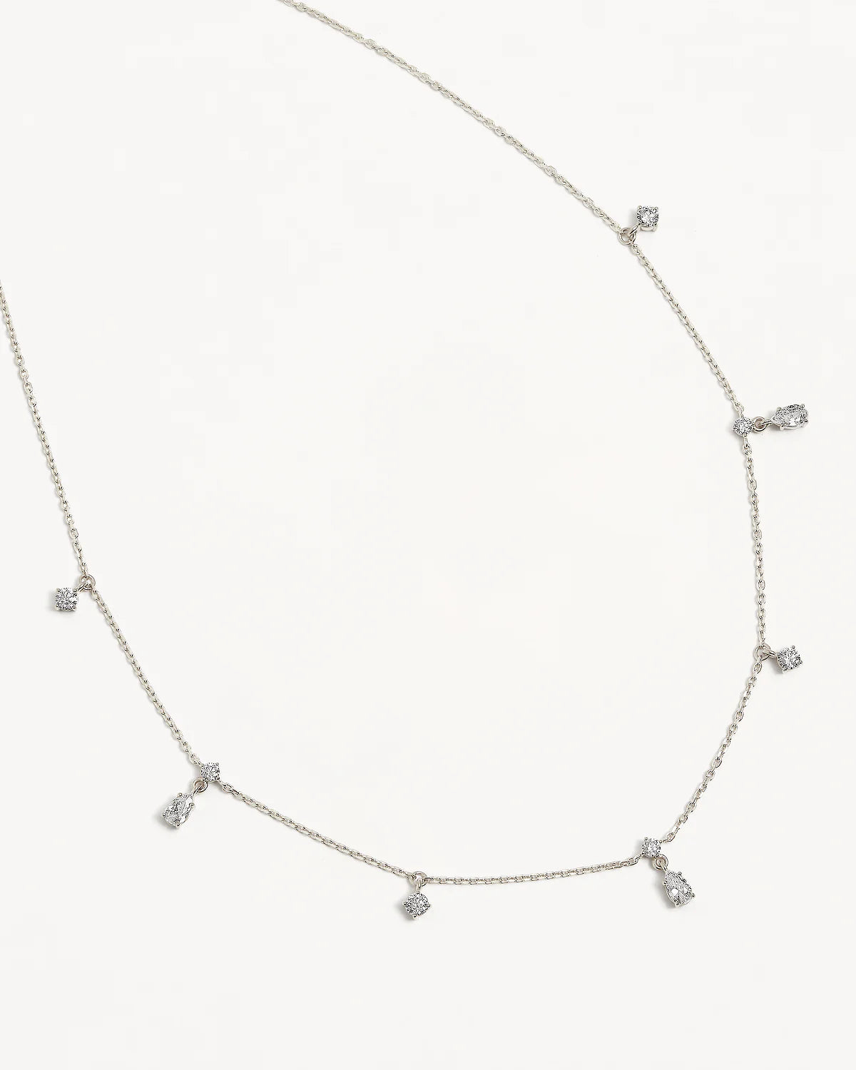 NO RAIN, NO FLOWERS CHOKER SILVER