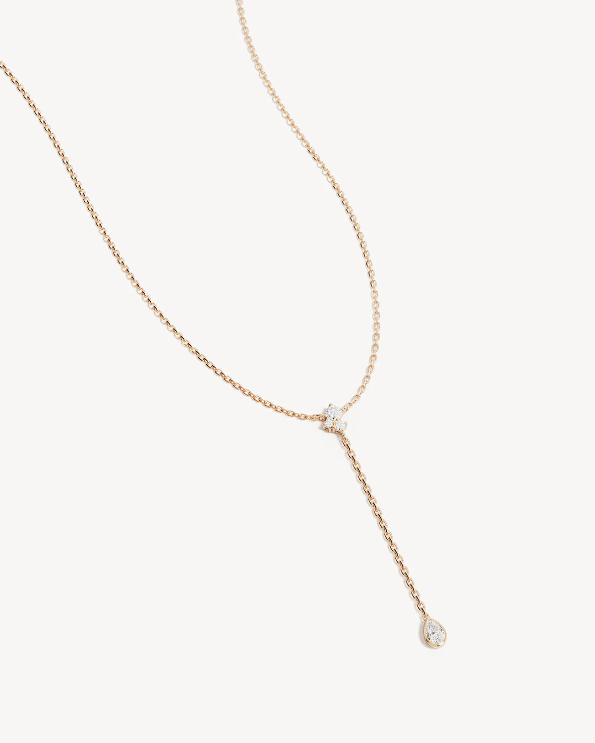 NECKLACE DREAM LOVER LARIAT 18K GOLD VERMEIL