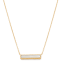 PERLA BAR NECKLACE
