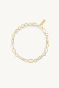 Petra Moonstone Gold Bracelet