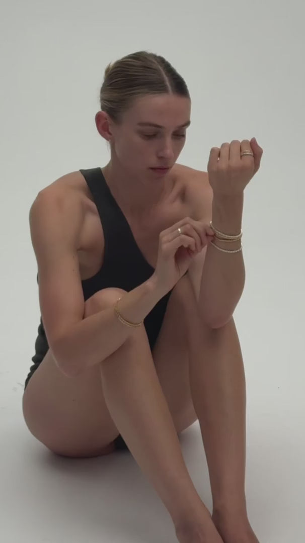 VALE TENNIS BRACELET - GOLD PLATED