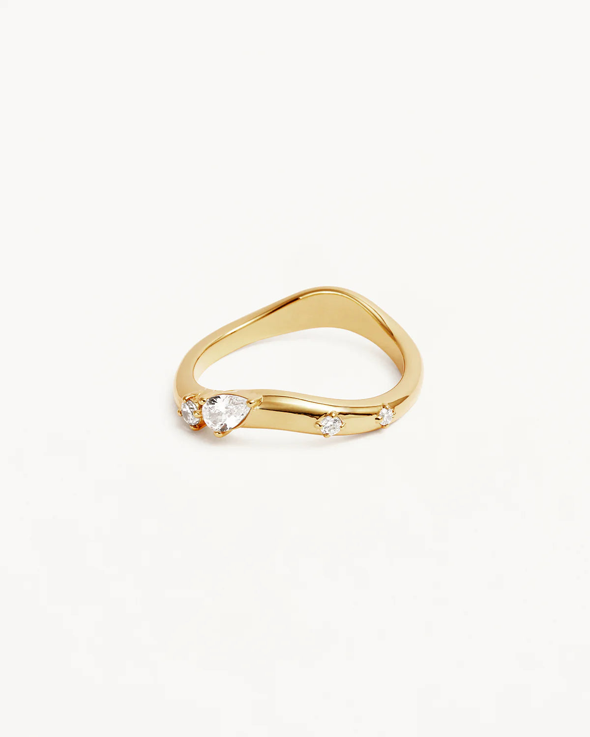 18k Gold Vermeil Chasing Tides Ring