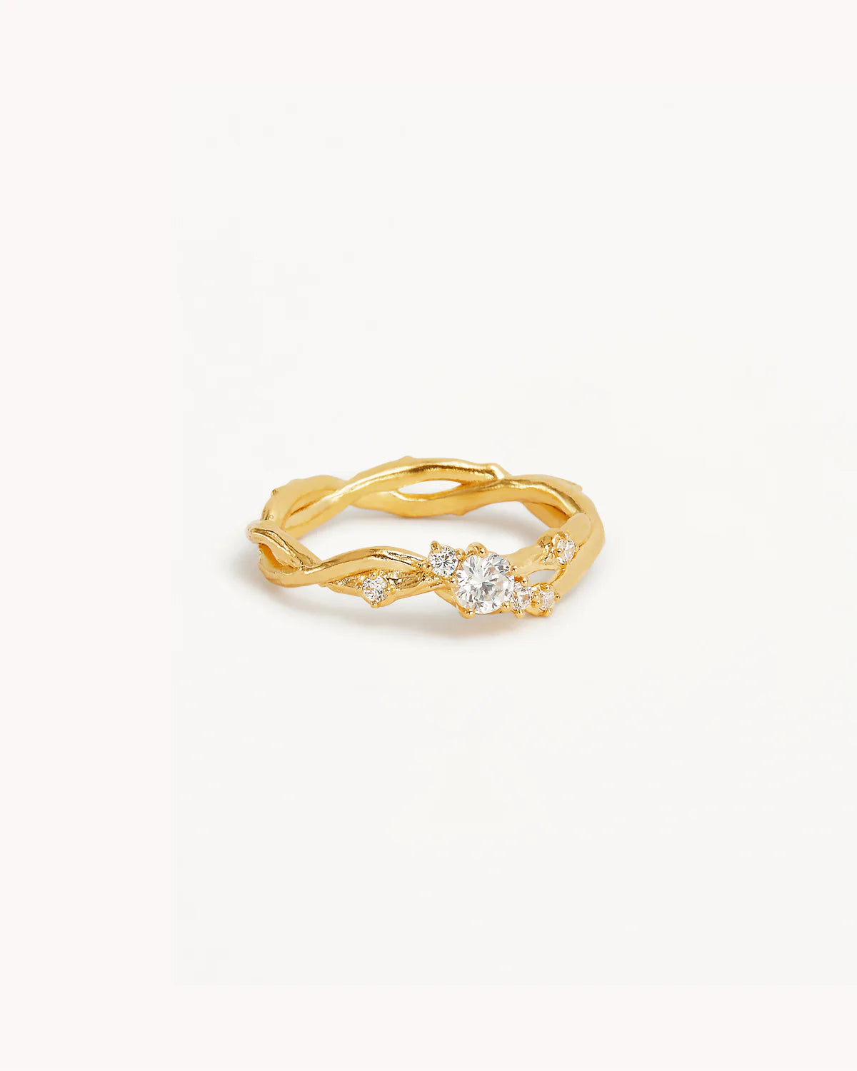18k Gold Vermeil No Rain, No Flowers Ring