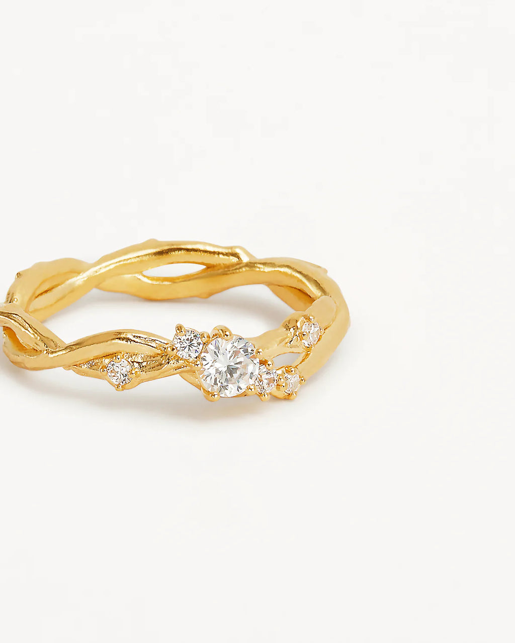 18k Gold Vermeil No Rain, No Flowers Ring