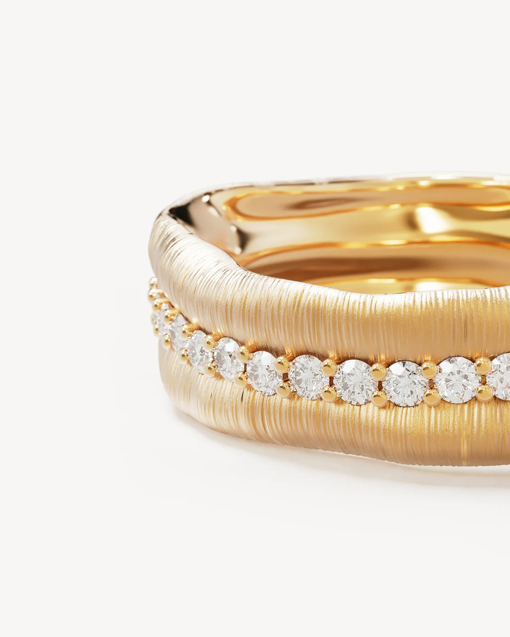 18k Gold Vermeil Begin Again Band Ring