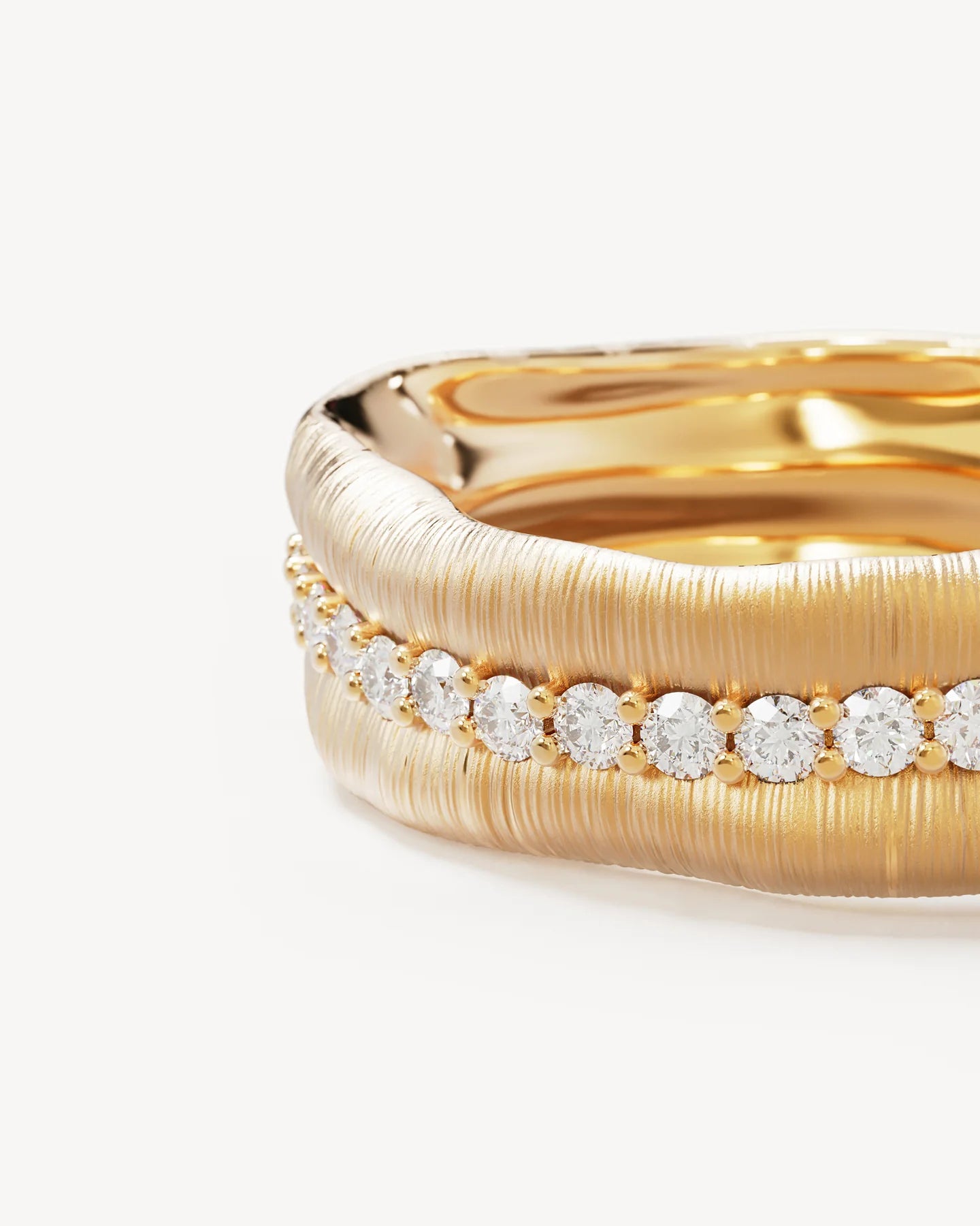 18k Gold Vermeil Begin Again Band Ring