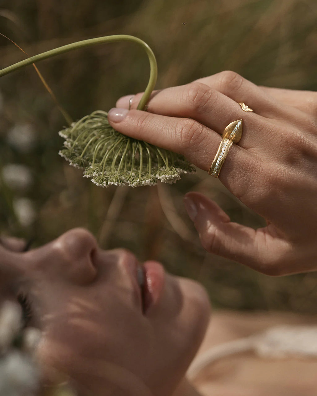 18k Gold Vermeil Begin Again Band Ring