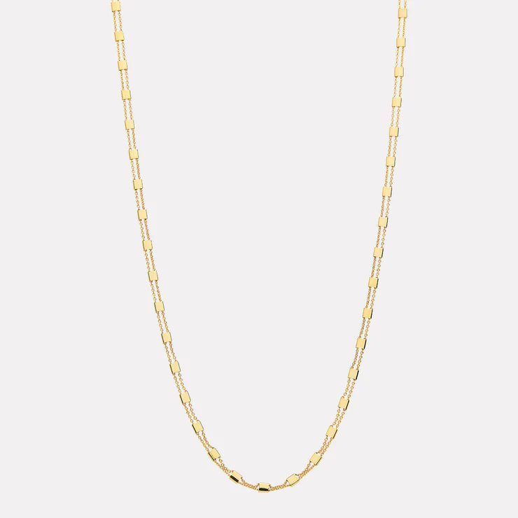 Summer Veil Gold Necklace