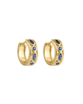 SYNERGY HOOPS - 18K GOLD PLATED