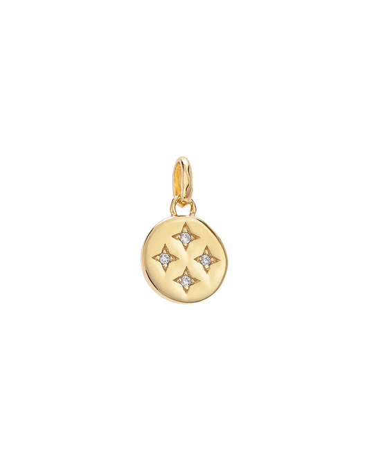 TINY CONSTELLATION CHARM - YELLOW GOLD PLATED